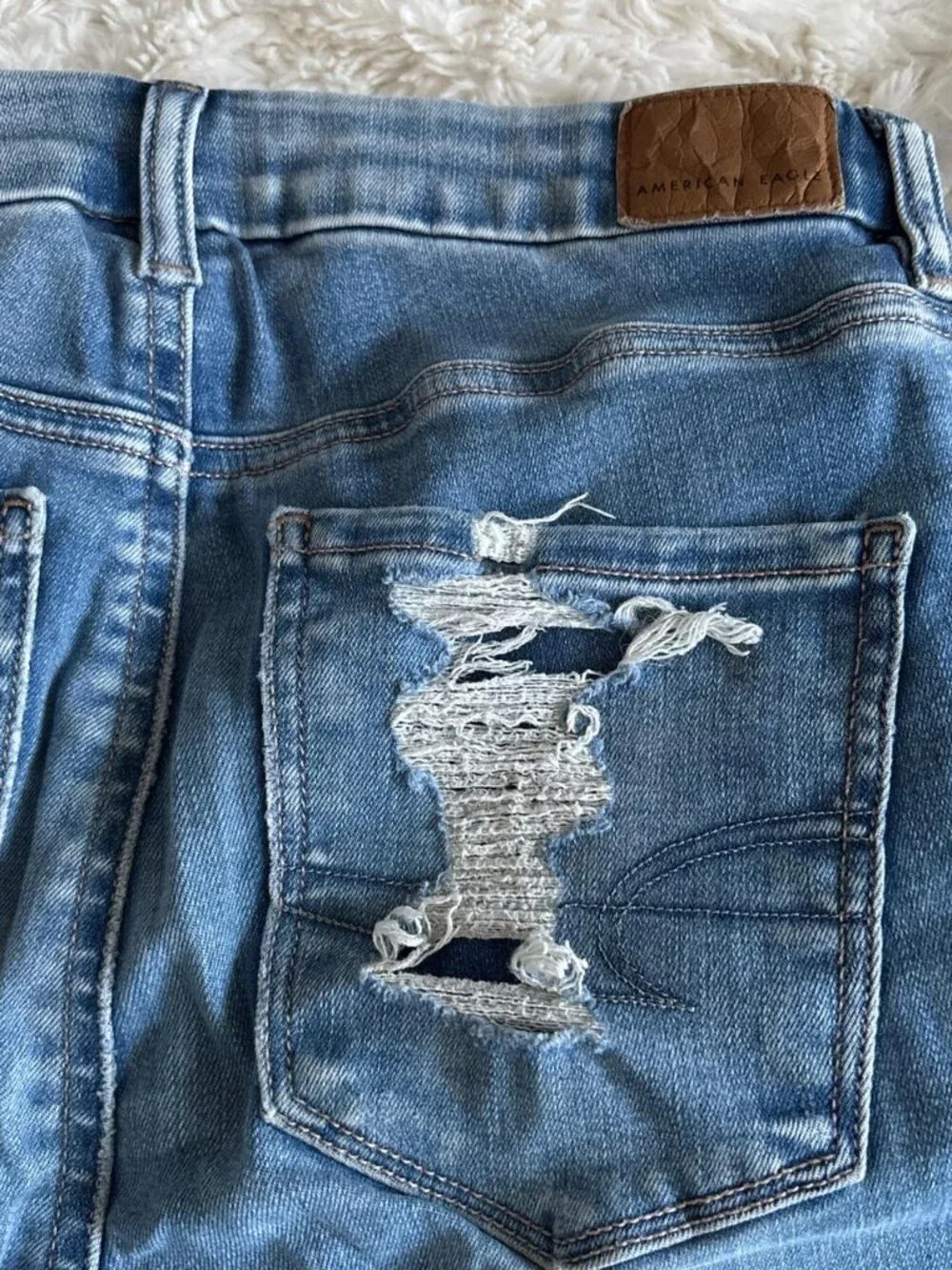 American Eagle Outfitters Women's Blue Jeans